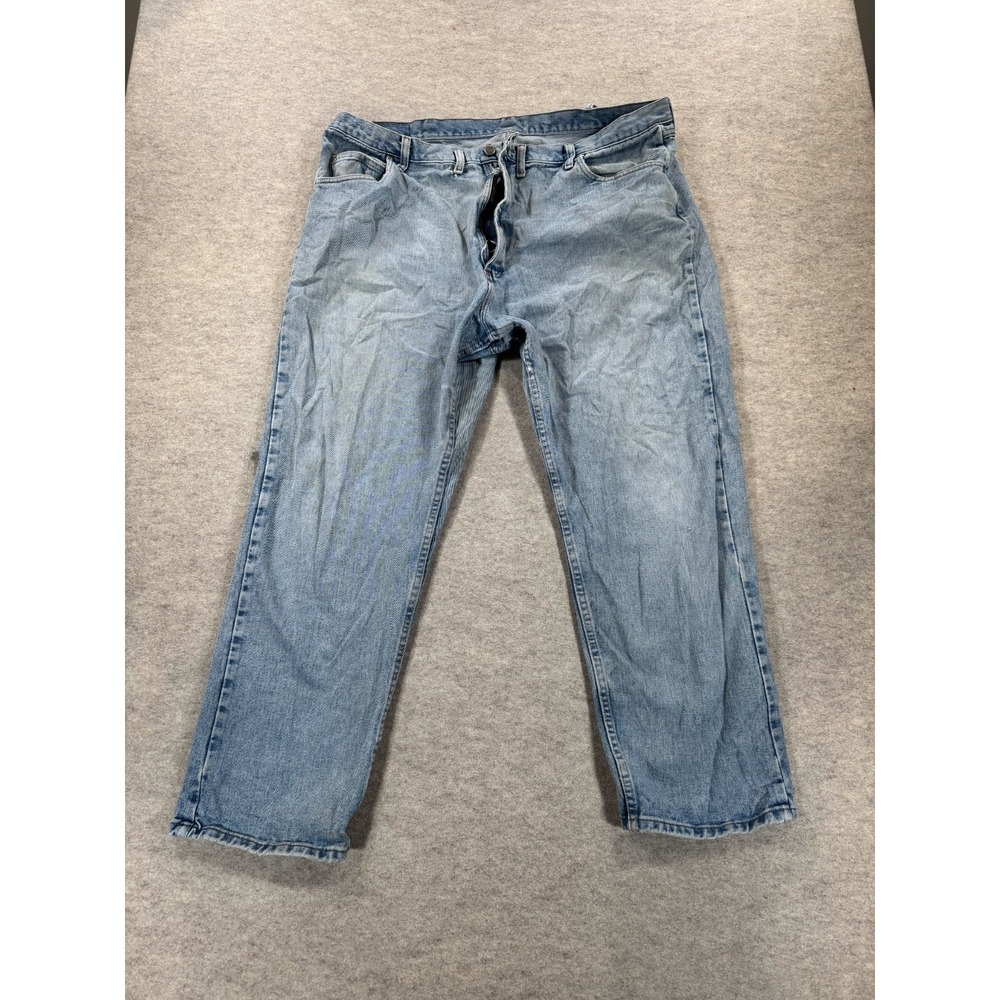 Wrangler Five Star Premium Relaxed Fit Jeans Mens 44x30 Blue Denim 976T1SB